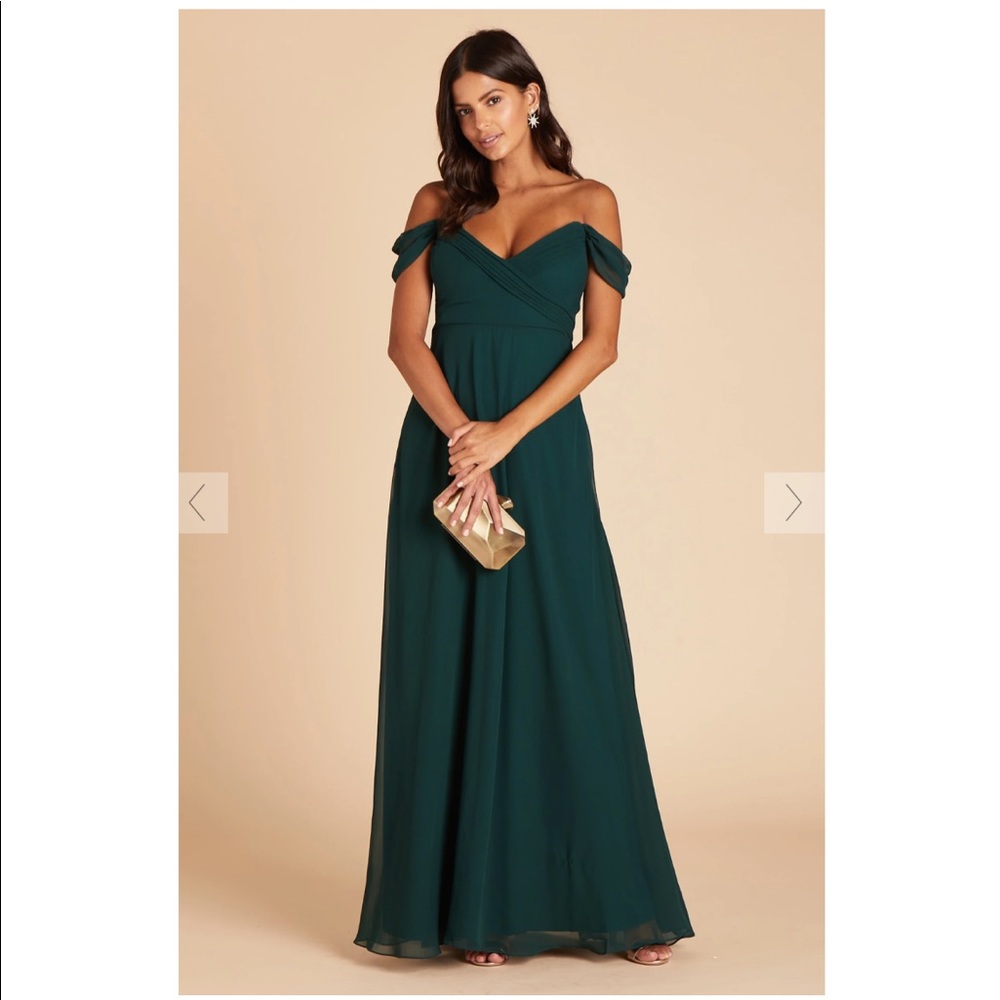 Birdy grey spence convertible emerald dress